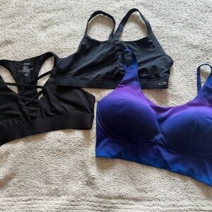 Lot of 3 XL Sports Bras